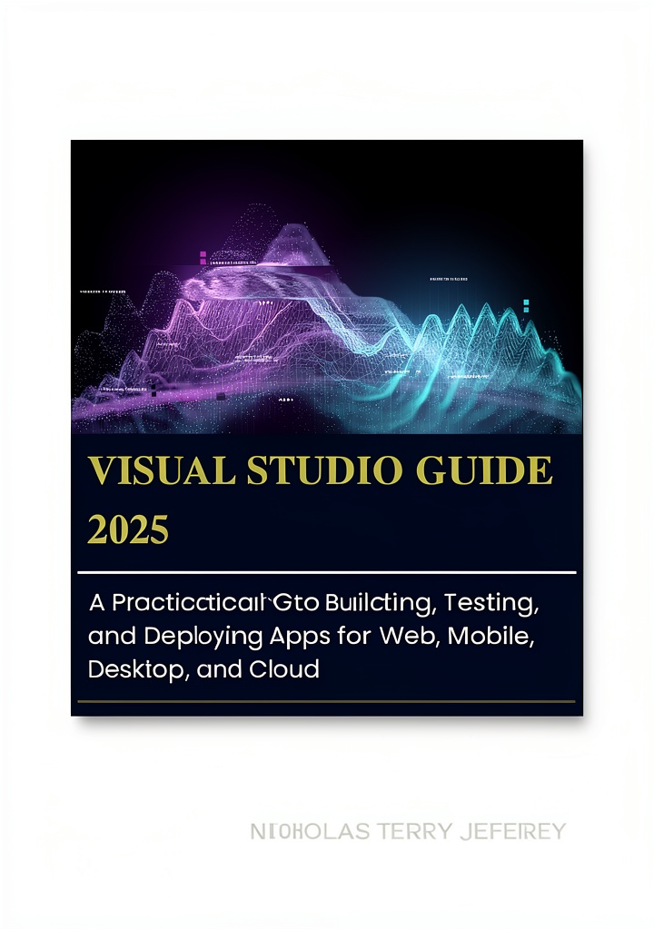 Installing Visual Basic Programming Guide – 130-Page Kindle eBook on a wooden desk