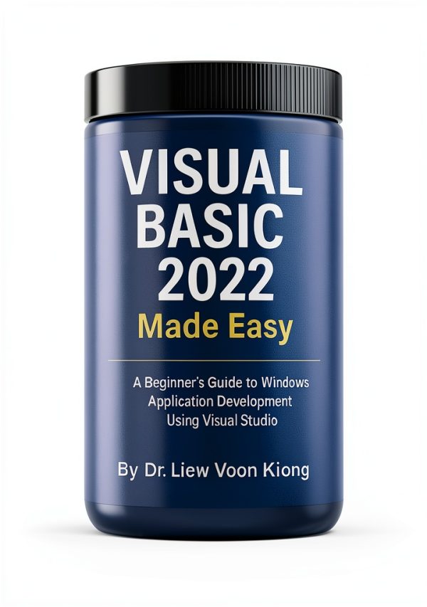 Visual Basic Programming eBook Amazon – Typesetting, 383 Pages-0