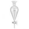 Separating Funnel QWORK 250ml with 24/29 Joints and PTFE Plug-0
