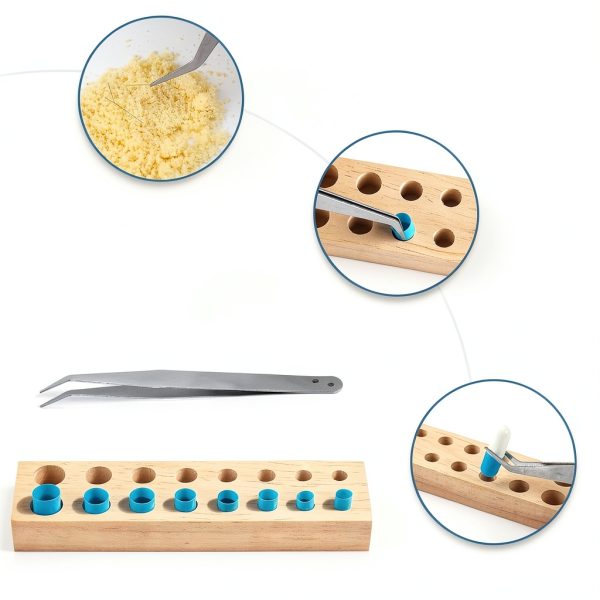 Empty Capsule Filling Kit 11 Pcs Gibtikoy Short Stem Funnels-3