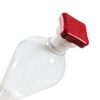1000mL Pear-Shaped Plastic Separatory Funnel GUOHUIZHANG PTFE Stopper-3