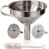 Resin Funnel Johnnyue Stainless Steel 3D Printer Filter with Strainer-0