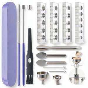 Filling Tools Tray Kit 15Psc – NPDUTTD Capsule Tamper Filler-0