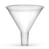 Powder Funnel 2.6in EISCO Polypropylene Parallel Stem Filling Funnel-0