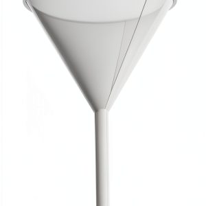 EISCO Filter Funnel 3.6" Polyethylene Lab Funnel – Acid Alkali-0