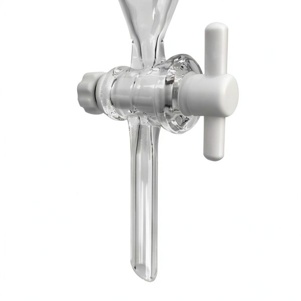 Separating Funnel QWORK 250ml with 24/29 Joints and PTFE Plug-4