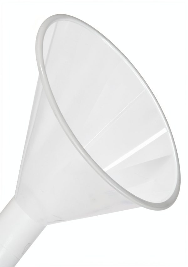 Powder Funnel 2.6in EISCO Polypropylene Parallel Stem Filling Funnel-2
