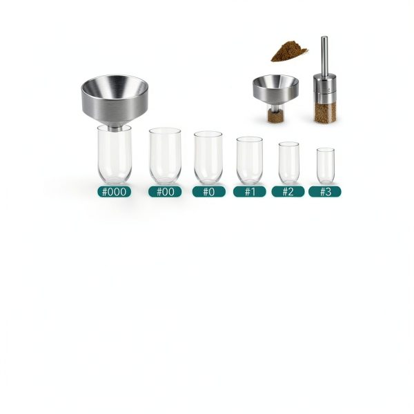 Filling Tool Kit LELELUK 16-Piece Set with Lab Scoops & Micro Funnels-2