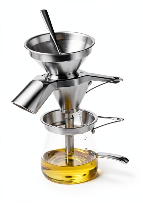 Resin Funnel Johnnyue Stainless Steel 3D Printer Filter with Strainer-5