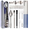 Filling Tool Kit LELELUK 16-Piece Set with Lab Scoops & Micro Funnels-0