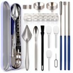 Filling Tool Kit LELELUK 16-Piece Set with Lab Scoops & Micro Funnels-0