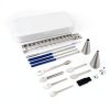 Foosi Short Stem Funnels 16pcs Stainless Steel Lab Kit for Sizes-5