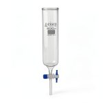 Dropping Funnel 500ml PTFE Stopcock by EISCO Borosilicate Glass-0
