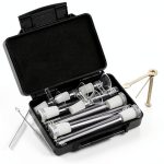14mm Mini Glass Tube with Funnel – NSKUELQB Funnel Set, 8 Glass Vials-0